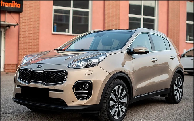 Kia Sportage cena 69999 przebieg: 170000, rok produkcji 2016 z Leszno małe 781